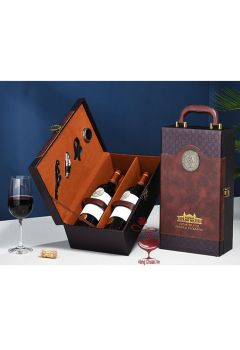 HỘP DA ĐỰNG CHAI RƯỢU VANG