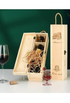 HỘP GỖ ĐỰNG RƯỢU VANG