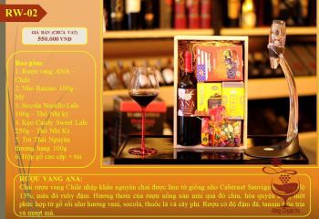 HỘP QUÀ RƯỢU VANG RW02